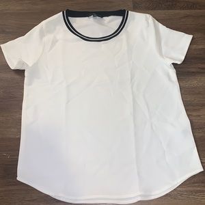 Women’s white work blouse